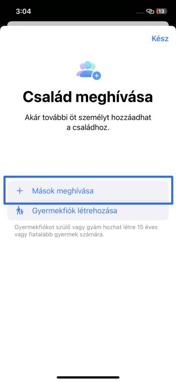 Itt a m&aacute;sok megh&iacute;v&aacute;s&aacute;ra kell kattintani